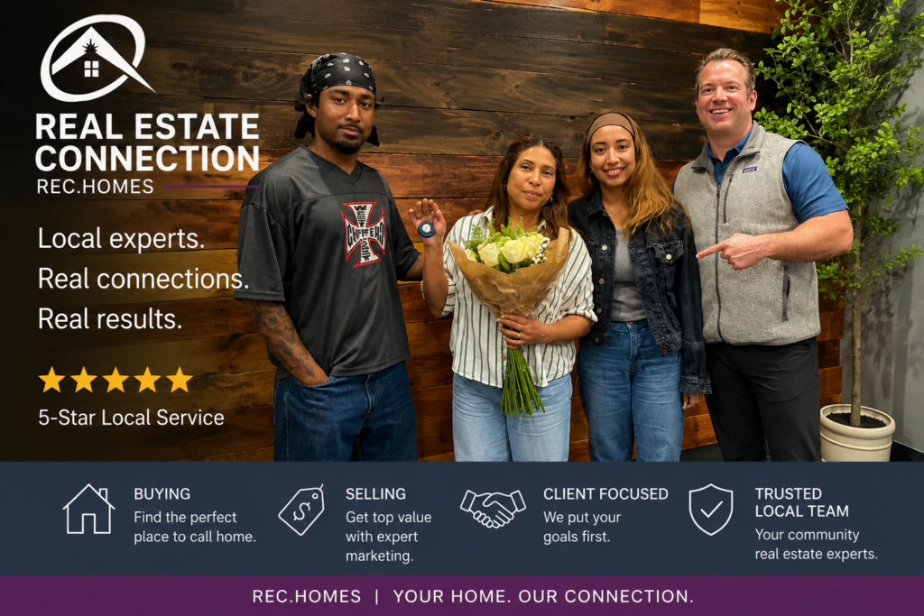 REC client at their sold home